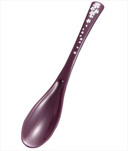 汤匙/汤勺 紫色 日本制造