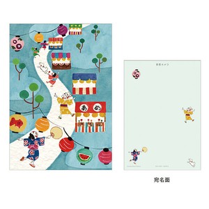 Postcard Summer 3-pcs Made in Japan