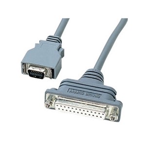 RS-232Cケーブル 周辺器変換 モデム・TA用結線 ツイストペア線 UL2990規格 長0.2m KRS-HA1502FK