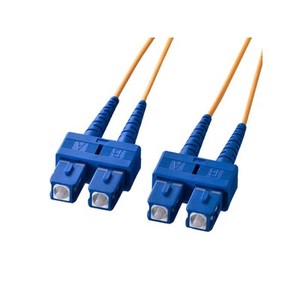 光ファイバケーブル ギガビットイーサネット対応 SCコネクタ×2 SCコネクタ×2 30m HKB-SCSC1-30L