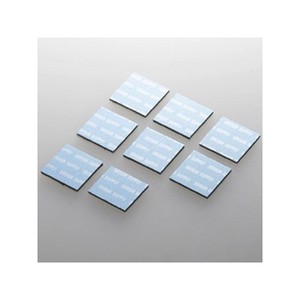 ノートパソコン冷却パッド 正方形 コンパクトサイズ ブルー 8枚入 TK-CLNP8BL