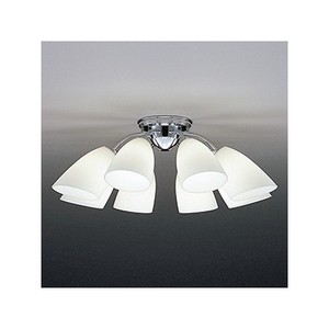 LEDランプ交換型シャンデリア 〜8畳用 非調光 LED電球5.2W×8 電球色 E17口金 ランプ付 CD-4304-L