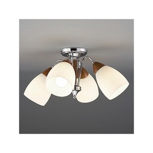 LEDランプ交換型シャンデリア 〜6畳用 非調光 LED電球7.8W×4 電球色 E26口金 ランプ付 CD-4324-L
