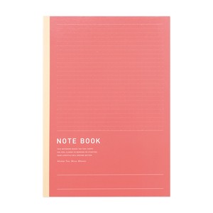 NOTEBOOK A4 レッド