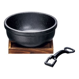 イシガキ 鉄鋳物ビビンバ鍋（敷板付）