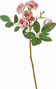 Artificial Plant Flower Pick Pink Mini