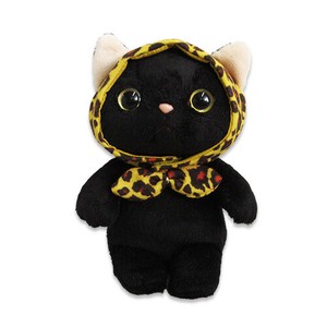 【choo choo】猫　レオパードずきん ぬいぐるみ Sサイズ　☆2025’10/20より価格改定します。