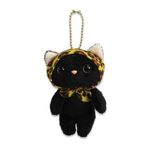 【choo choo】猫　レオパードずきん　マスコット　☆2025’10/20より価格改定します。