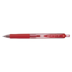 Mitsubishi uni Gel Pen Red M