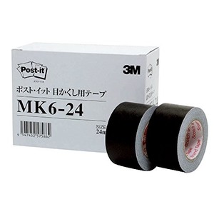 スリーエム ポストイット 目かくしテープ(6巻入) MK6-24 00761326