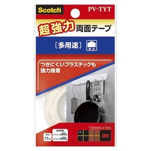 スリーエム スコッチ超強力両面テープ 多用途 PV-TYT 00014628