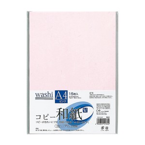 OA用紙 コピー和紙 A4 ピンク