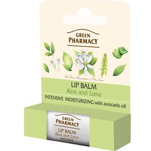 Elfa Pharm Green Pharmacy グリーンファーマシー Lip Balm リップバーム Aloe & Lime アロエ＆ライム