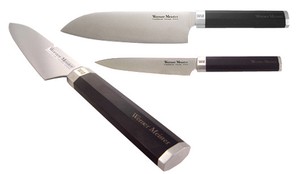 Werner Meister Santoku Bocho (Japanese Kitchen Knives) Knife Set