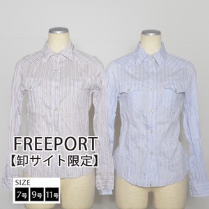 Button Shirt/Blouse Long Sleeves Stripe