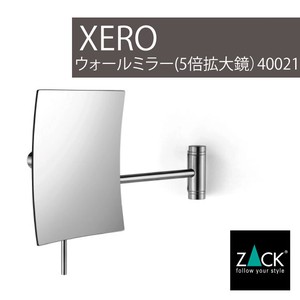 ウォールミラー(5倍拡大鏡）｜40021 XERO ウォールミラー(5倍拡大鏡）  (壁掛けミラー 卓上ミラー 鏡)