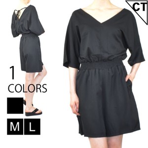 Casual Dress V-Neck One-piece Dress M