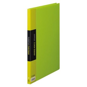 キングジム クリアーファイルカラーベースS 黄緑 132Cｷﾐ 00000229