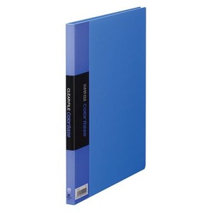 キングジム クリアーファイルカラーベース(S型) 青 122Cｱｵ 00010743