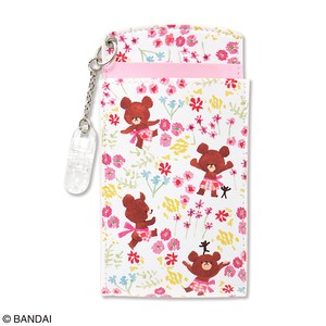 The Bear's School Pocket Pencil Case Pink