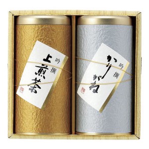 <食品><お茶詰合せ>静岡銘茶 金銀 F-3014