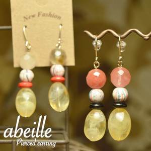 Pierced Earringss Abeille Simple 2-colors