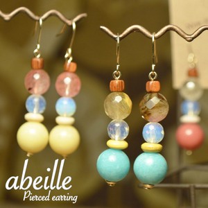 Pierced Earringss Abeille Earrings 3-colors