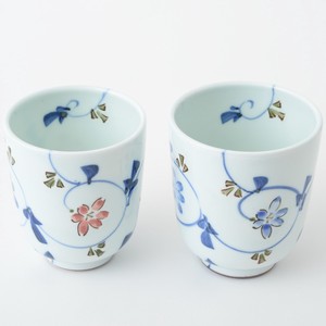 Hasami ware Japanese Teacup Arabesques