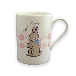 【Flower Rabbit】マグカップ　(ﾌﾗﾜｰﾗﾋﾞｯﾄ)