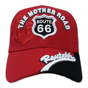 【RT 66】キャップ MOTHER ROAD 66-AC-CP-004RD レッド