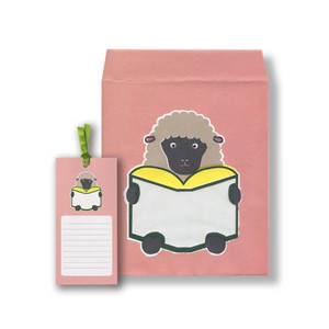 Paper Bag for Book Sheep with a bookmark
