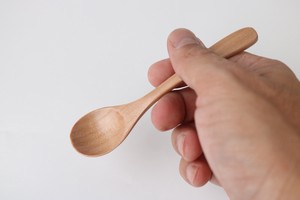 Table Fancy Goods Cutlery wooden Spoon Natural