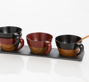 Storage wooden Wooden Soup Cup 2 type