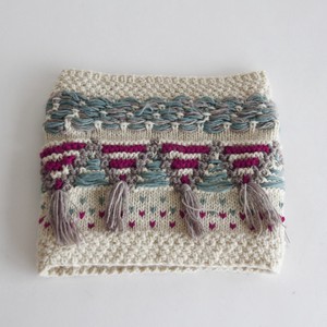 A/W Knitted Fringe Snood