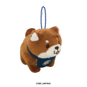 "Mochishiba" Shiba Inu Dog Stand Pose Plush Toy Ball Chain Okaka