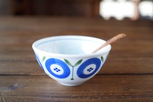 ≪メーカー取寄≫【フローラ】 軽量茶碗 ライスボール  [日本製 美濃焼 食器] 北欧