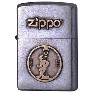 ZIPPO オイルライター ロゴメタル 2SFM-DRUNK