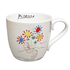 【KONITZ(コーニッツ)】Picasso Le Bouquet de l'Amitie　友情の花束　(ボーンチャイナ）＜マグカップ＞