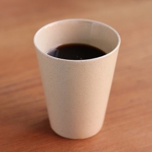 益子焼　KAKUDO　CUP　190ml　並白釉