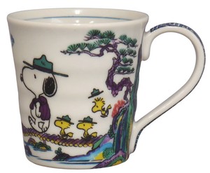 "Peanuts Snoopy" Kutani ware Mug