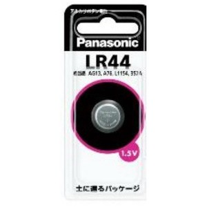パナソニック　LR44P／1P　アルカリボタン電池 【 乾電池 】