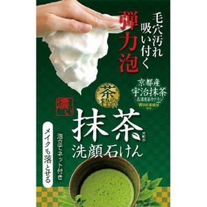 コスメテックスローランド　茶の粋　濃い洗顔石鹸M 【 洗顔・クレンジング 】