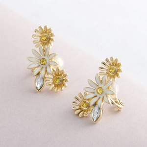 Clip-On Earrings Gold Post Made in Japan
