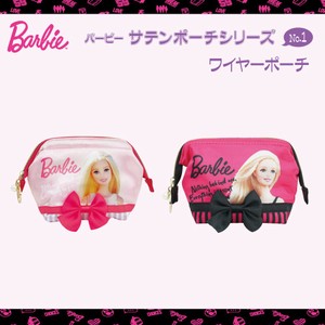 【セール価格】バービー(Barbie）サテン　ワイヤーポーチ