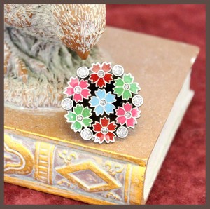 Spain Colorful Flower Ring Ring Clara