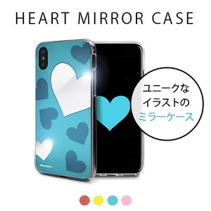 【iPhone XS/Xケース】Heart MIRROR CASE（ハートミラーケース）
