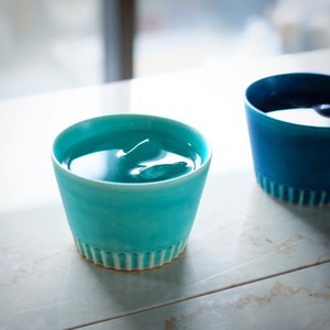 Cup Stripe Pottery Made in Japan