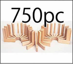 木製　ドミノ750pcs