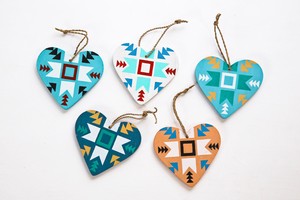 【SALE】ボヘミアンオーナメント ハート