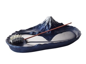 Mt Fuji - Incense Holder blue